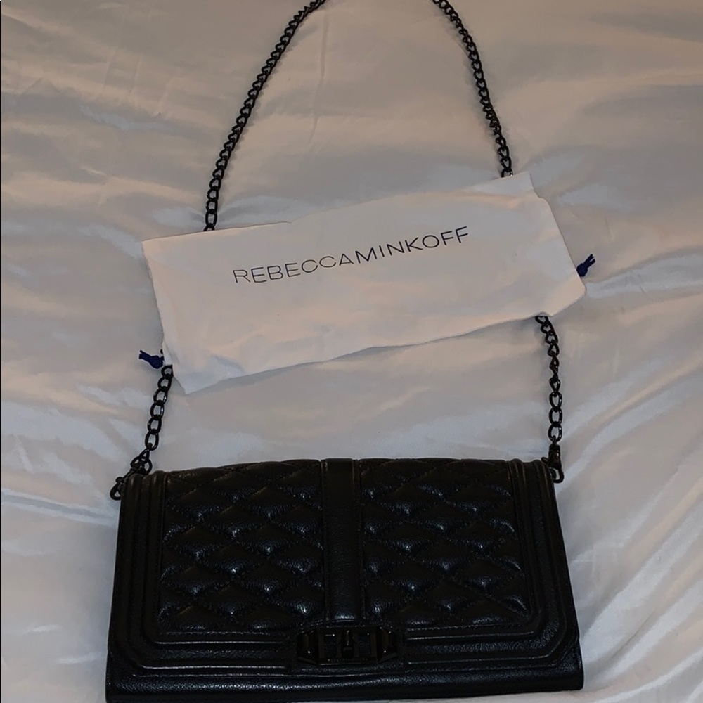 Rebecca Minkoff Black Leather Crossbody